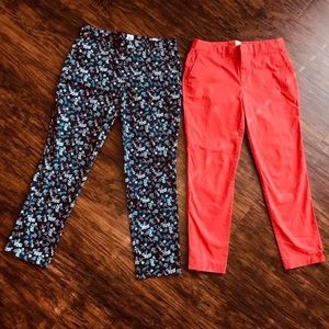 GAP Slim City Crop pants Size 2